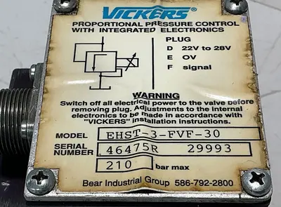 USED VICKERS EHST-3-FVF-30