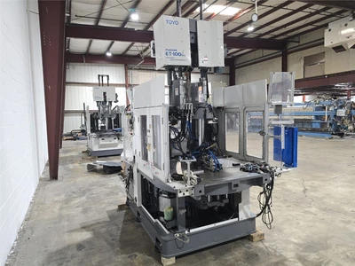 Used TOYO ET-100VR2 Injection Molding Machines | Arlington Machinery #875698