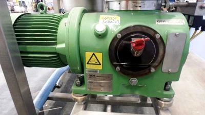Westfalia CSC 6-06-076 hydro-hermetic clarifier skid, 316L SS.