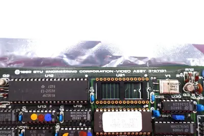 BRUCE 3161180 ENGINEERING CORP VIDEO BOARD REV A STOCK #2727