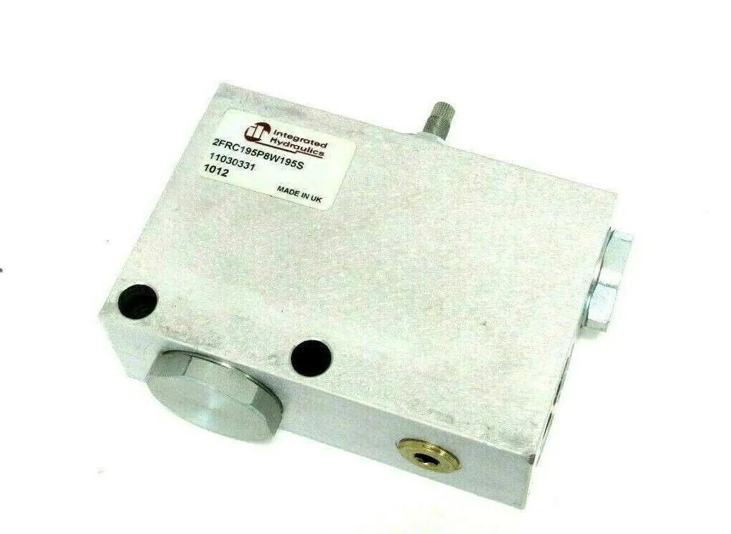 NEW INTEGRATED HYDRAULICS 2FRC195P8W195S VALVE