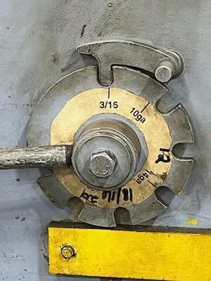 1999 ACCURSHEAR 625010 Shears-Power Squaring Hydraul. | Asset Exchange Corporation (5)