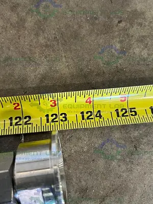 USED SWAGELOK PUSH ON 123" FLAME RESISTANT HOSE 3/4” 19MM WP 300 PSIG