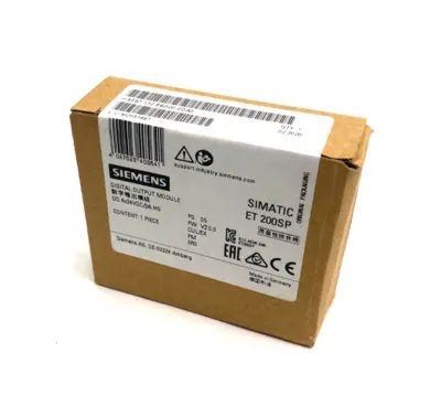 NEW SIEMENS SIMATIC ET 200SP DIG. OUTPUT MODULE DQ 4X24VDC/2A HS