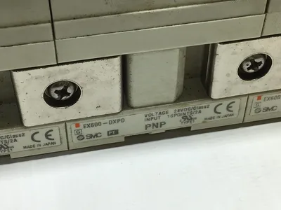 SMC EX600-DXPD Pneumatic Manifold Valve Block 24VDC 2A Class 2