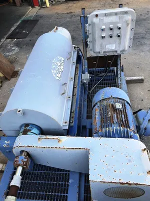 (3) Kemtron KT-1448-MVD oilfield decanter centrifuge skids, 316SS.