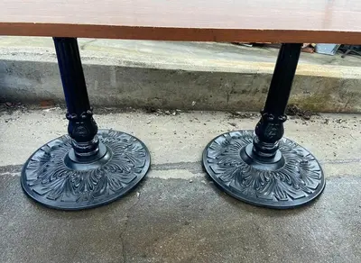 22" Round Restaurant Table Base with Beautiful Design