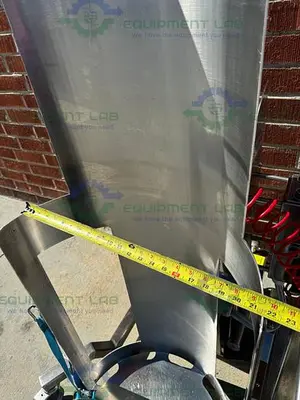 USED PALAMATIC PALPHARMA TIP AIR OPERATED PORTABLE DRUM TILTER / LIFT SWL 100 KG