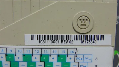 Westinghouse Emerson 1C31110G01 Ovation Digital Input Module Rev. 02 Used