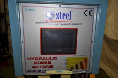 40 TON 2016 STEEL HYDRAULIC PRESS