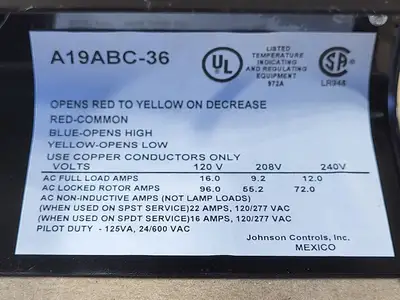 NEW PENN A19ABC-36C
