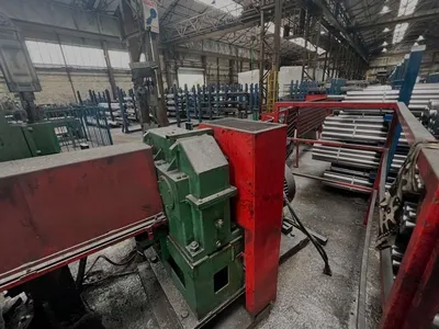 Used SAMUEL PLATT 20 TON SINGLE PULL DRAWBENCH & STRAIGHTENING LINE (14726) Draw Benches Connecticut US | Machinery International LLC #1558099