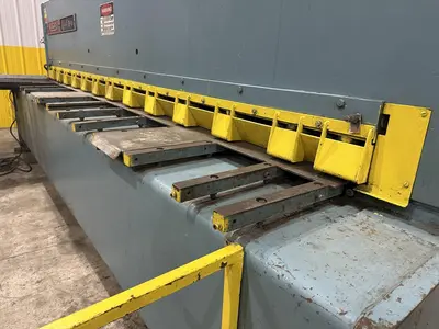 12' X 1/4" NIAGARA MODEL #SP-12-1/4 HYDRAULIC SHEAR: STOCK #22385