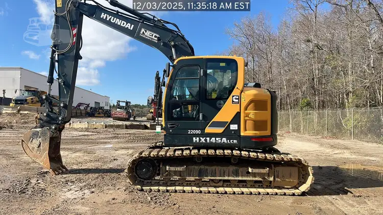Used 2024 HYUNDAI HX145A LCR Crawler Excavators South Carolina US | National Equipment Dealers #1422296