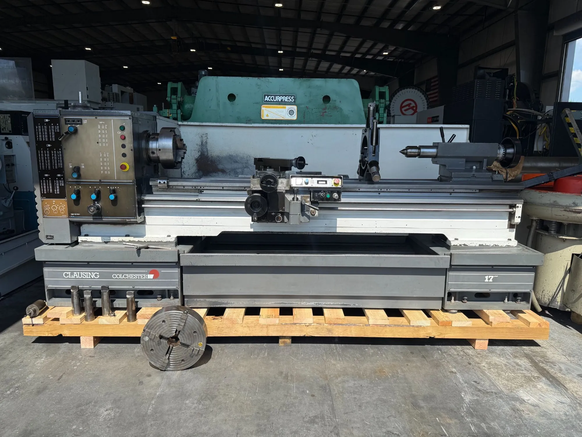 Used CLAUSING COLCHESTER 17 Engine Lathes Florida US | GMT #1285089