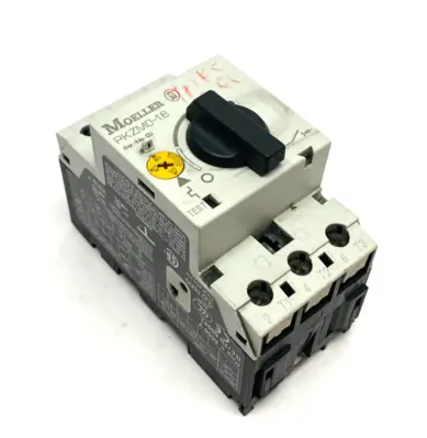 USED MOELLER MANUAL MOTOR PROTECTION CIRCUIT BREAKER