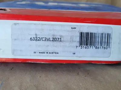 NEW SKF 6322/C3VL2071
