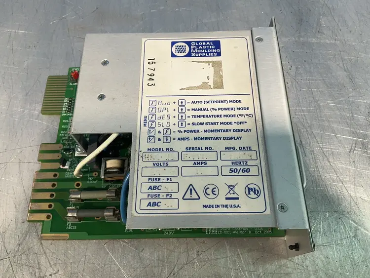 Used GLOBAL PLASTIC MOULDING SUPPLIES HRC215 PLC Temperature Modules Ohio US | HGR 24 #1345199