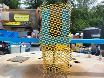 Fiber Glass Tank w/ Fittings