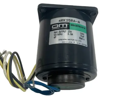 NEW ORIENTAL MOTOR 4RK25RA-A SPEED CONTROL MOTOR 50/60 HZ 4RK25RAA