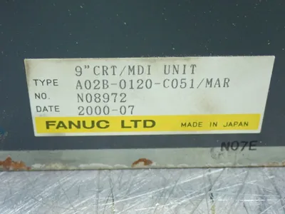 Used GE FANUC A02B1020C051/MAR Automation Control (HMI) Ohio US | HGR 24 #895678