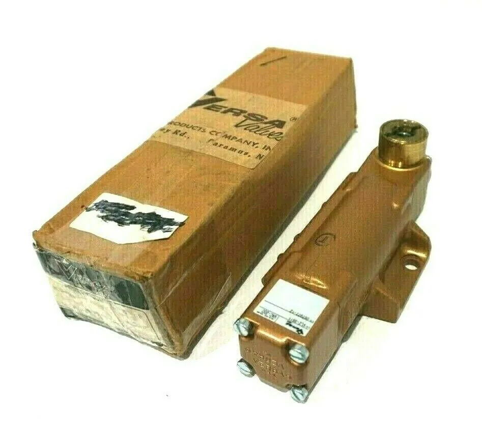 NEW VERSA VALVES VLZ-3511 3-WAY VALVE VLZ3511