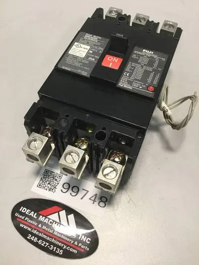 Used FUJI ELECTRIC SA103RAUL20 Circuit Breakers Michigan US | Ideal Machinery #578610