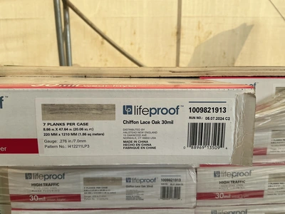 Used LIFEPROOF CHIFFON LACE OAK Flooring, Windows, and Doors Michigan US | Miedema Asset Management Group #1760591