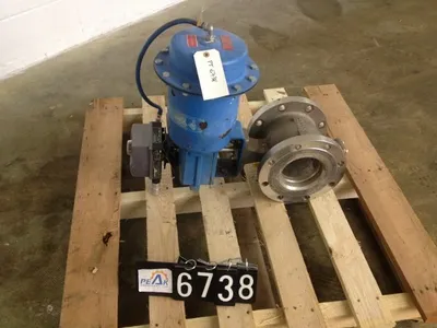 Neles Jamesbury 6"-150 V-Ball Control Valve