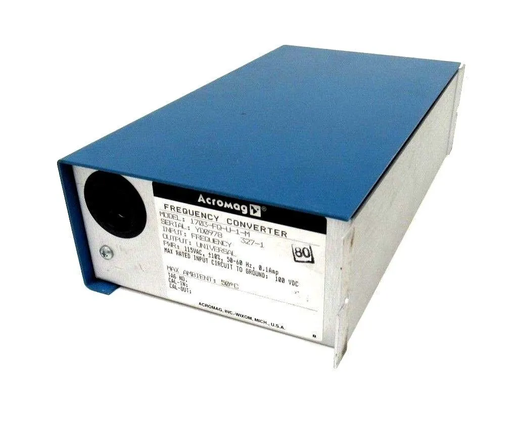 USED ACROMAG 1703-FQ-U-1-M FREQUENCY CONVERTER 1703FQU1M