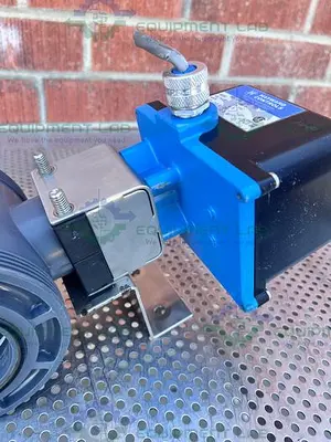USED HAYWARD CONTROLS EVR6 D SOLENOID VALVE 115 V W/ HAYWARD 3" TRUE UNION BALL VALVE