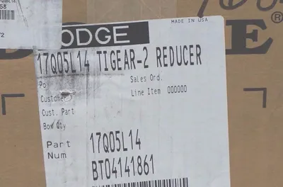 NEW DODGE 17Q05L14 TIGEAR 2 REDUCER 05:1 RATIO