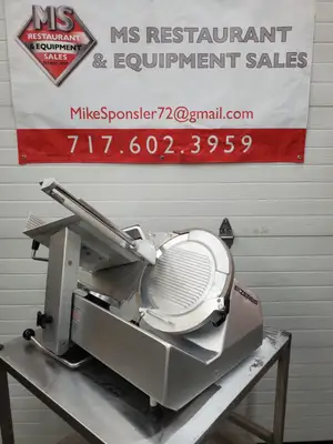 Bizerba GSP H 2012 Manual Deli Slicer Fully Refurbished, Tested, Working