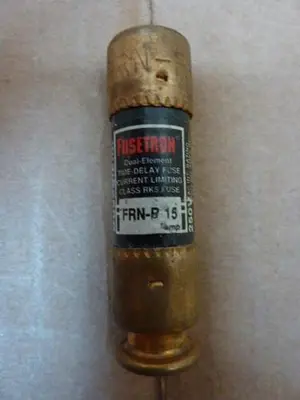 USED FUSETRON FRN-R-15