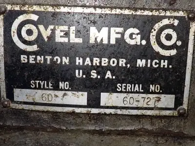 USED COVEL MFG 60