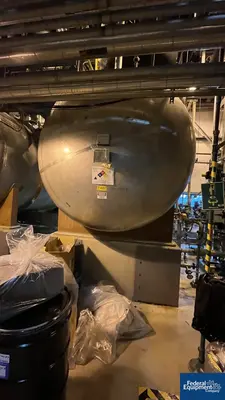 USED Northland 6,500 Gal Northland Horizontal Receiver Tank, Alloy 2205, 58#