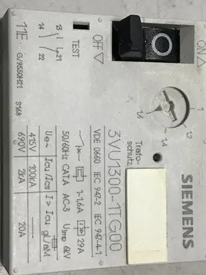 USED SIEMENS 3VU1300-1TG00