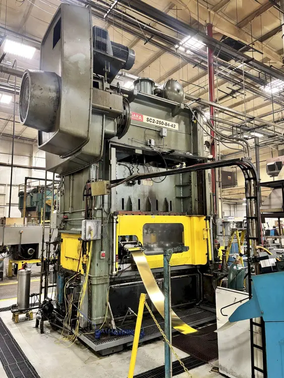Used NIAGARA SC2-250-84-42 Straight Side Presses Ohio US | Yoder Brothers machinery #493421