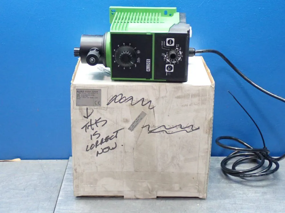 Used ALLDOS EICHLER 2080,3 E22/V01/P03 Pumps (Metering) Ohio US | HGR 24 #737550