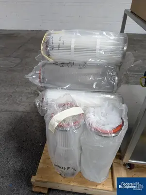 USED Vector Vector Fluid Bed Dryer, Model FL-M-15, S/S