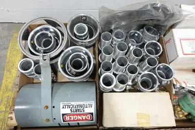 2 PALLETS OF ASSORTED VALVES, PARTS AND ACCESSORIES