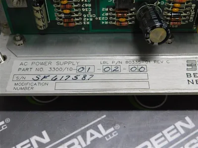 Bently Nevada 3300/10-01-02-00 AC Power Supply Module 78422-01 Used