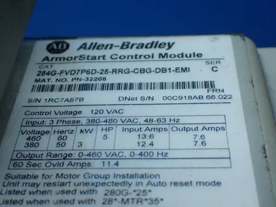 Used ALLENBRADLEY 280GFN25RG Variable Speed Drives Ohio US | HGR 24 #835230