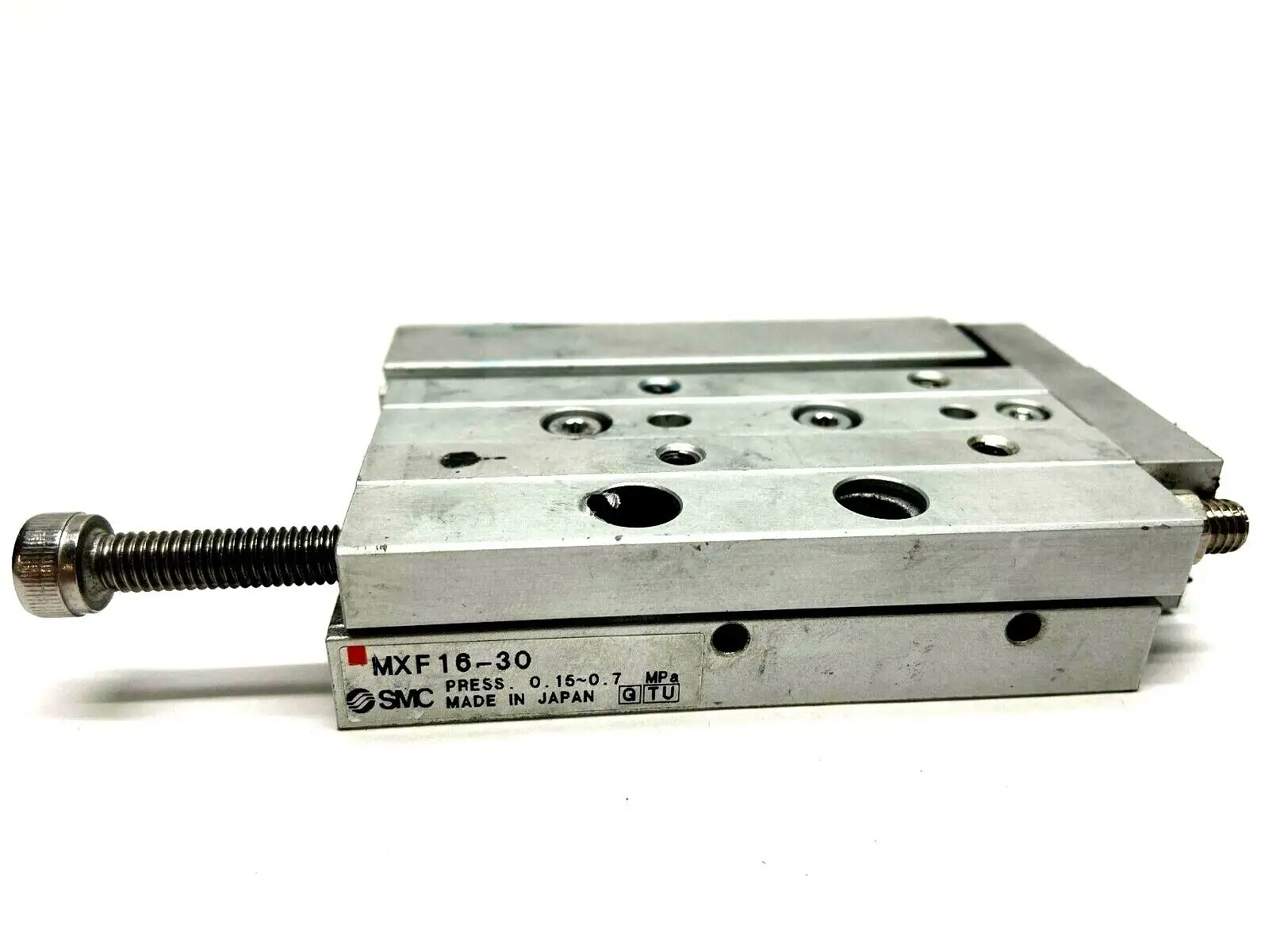 MXF16-30 | SMC  Pneumatic Guided Cylinder 16mm Bore 30mm Stroke- For parts or not working