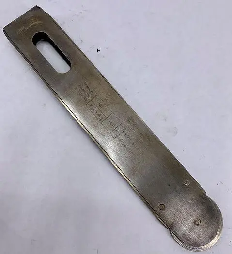 Used RENOLD 1/4" X 2 1/4" X 4 1/2" Misc Woodworking Parts | Pleasant Street Machinery #925881