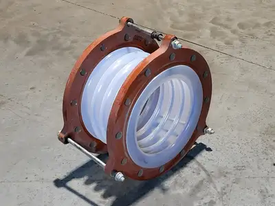 PTFE Expansion Joint Flange Pattern Gyrator 445-BD, 10"x8"