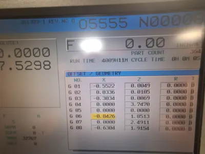 2000 DAEWOO PUMA 240L LATHES, SLANT BED, N/C & CNC | Wheeler Machinery Sales (10)