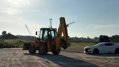 Used 2003 JCB 215 Backhoe Loaders Florida US | Intrac Machinery #1568771