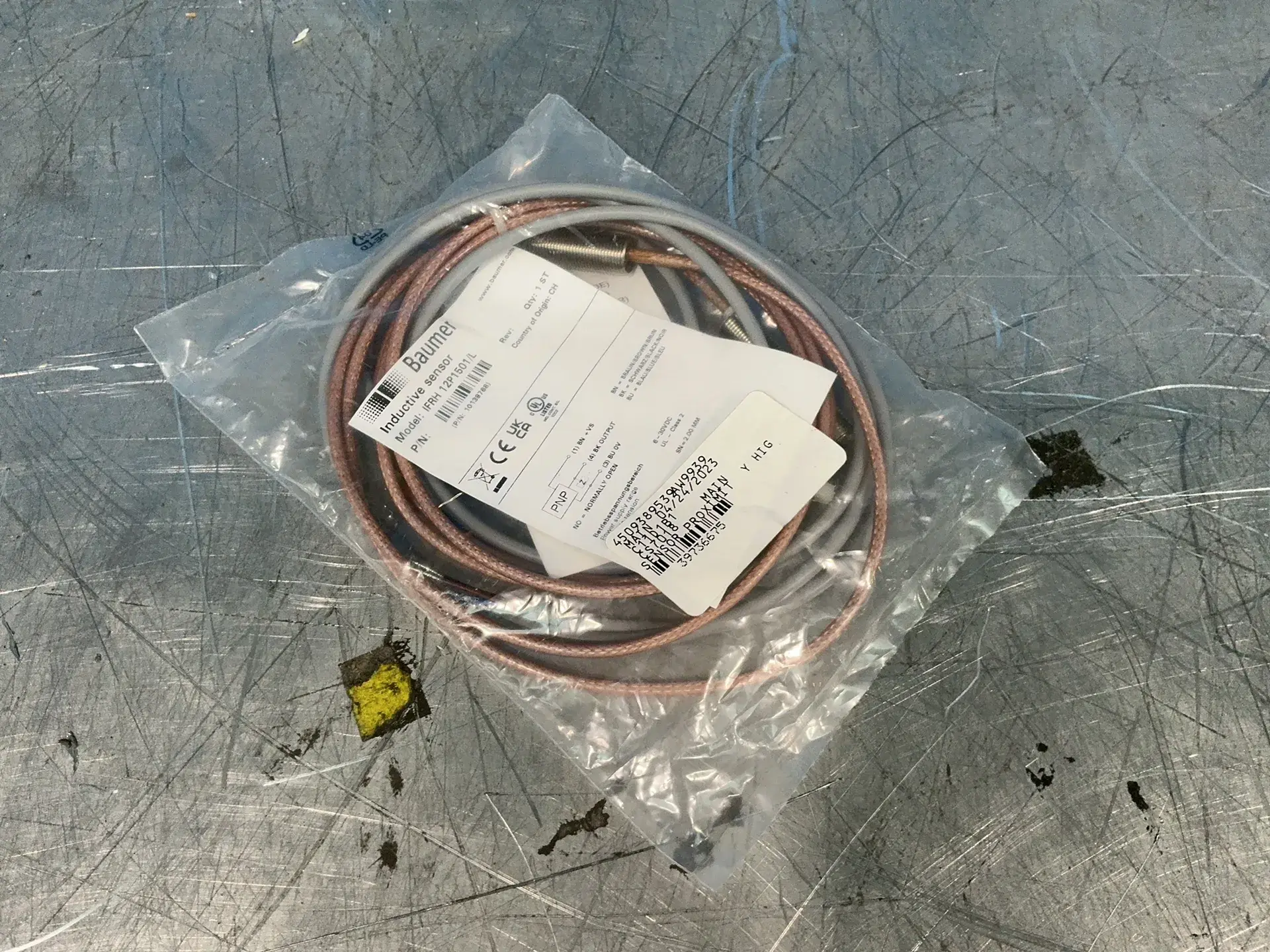 New | in-Stock BAUMER IFRH 12P1501/L Proximity Sensors Ohio US | HGR 24 #1323837