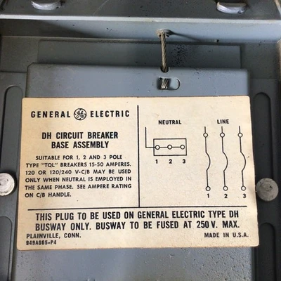 Used GE DFPTQLX3 Misc Electrical & Power Parts California US | Davliegogo LLC #1710965